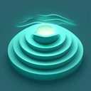 CalmerNow breathing artwork